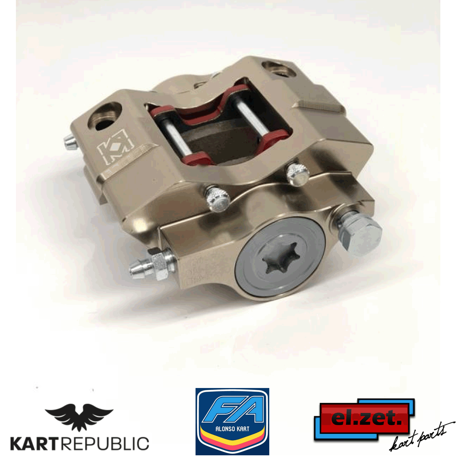 brake caliper rear KR/FAKART model ELZET 2022 prespo kart kartsport