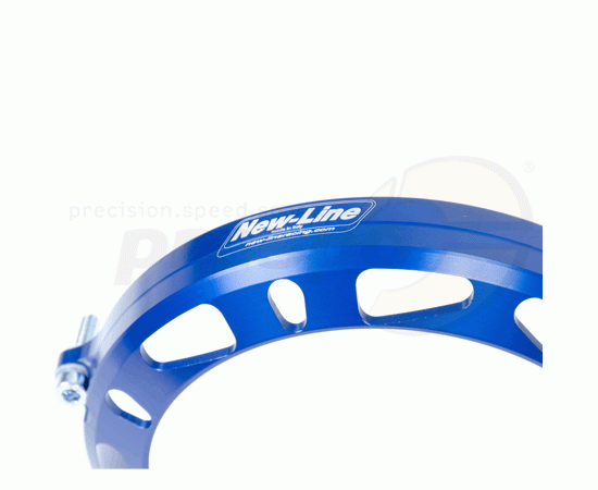 Bild 2 - pic 36 clutch cover protection  AluminiumTM KZ10C   NEW-LINE  colour: blue