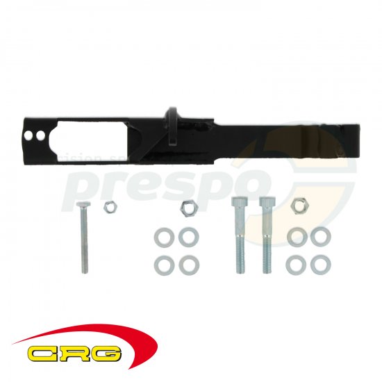 Bild 3 - back control aluminium pedal  CRG  (accelerator side) - black anodized