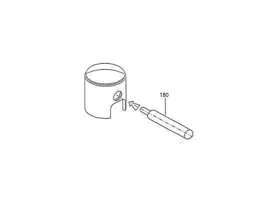 Bild 2 - Mounting tool Piston pin - IAME Gazelle