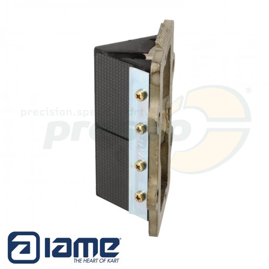 Bild 2 - No. 174A Reed Valve Cage included Carbon Reeds - IAME X30