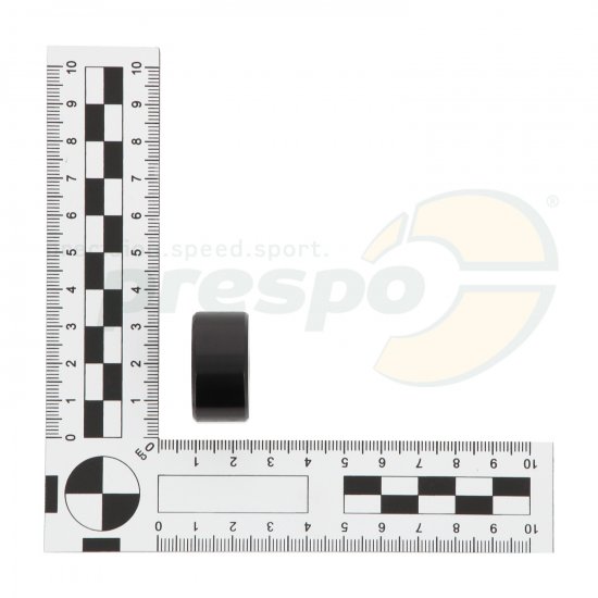 Bild 4 - aluminium washer �: 30mm  thickness: 15mm   black anodized