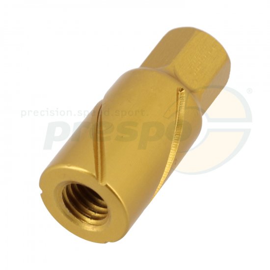 Bild 2 - nut for wheels aluminium HQ  gold anodized