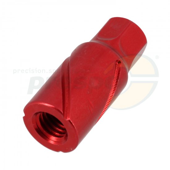 Bild 2 - nut for wheels aluminium HQ  red anodized