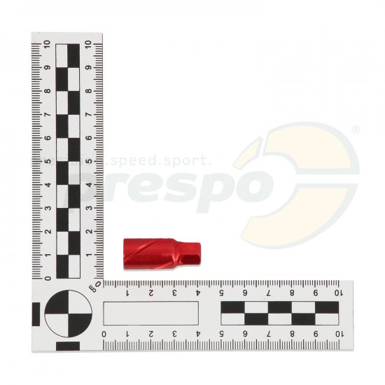 Bild 4 - nut for wheels aluminium HQ  red anodized