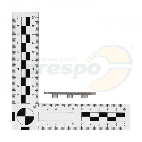 Bild 3 - key with 3 pegs  wheel-base: 34mm  H. 3,0mm   -pegs 7,4mm