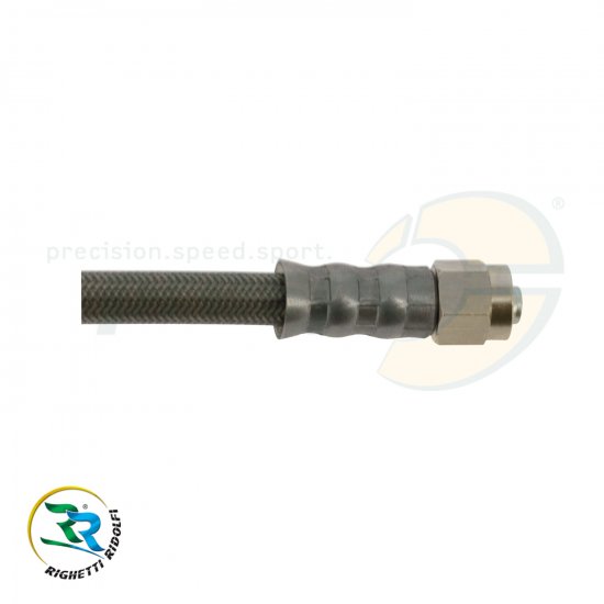 Bild 2 - brake pipe covered with inox (transparent)  length: 23cm