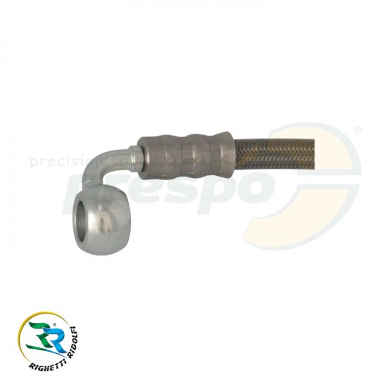 Bild 2 - stainless brake pipe with connecting for hole screws  length: 82cm