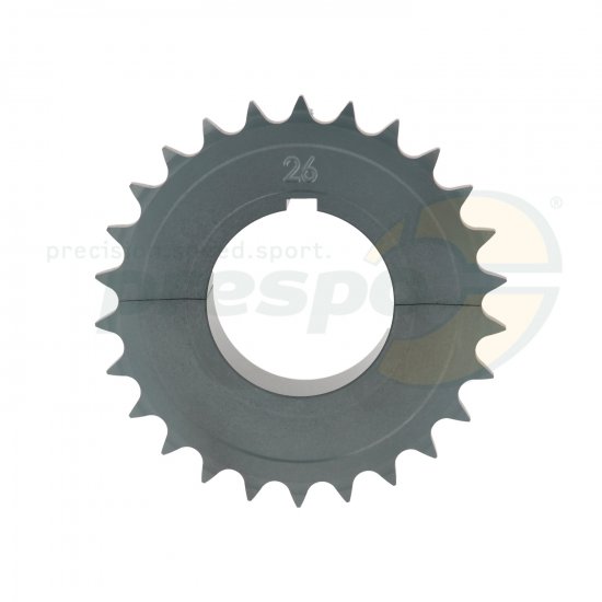 Bild 2 - sprocket aluminium-ergal  type 428  � 50 mm   teeth: 26