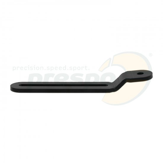 Bild 3 - support bar for exhaust holder  black anodized