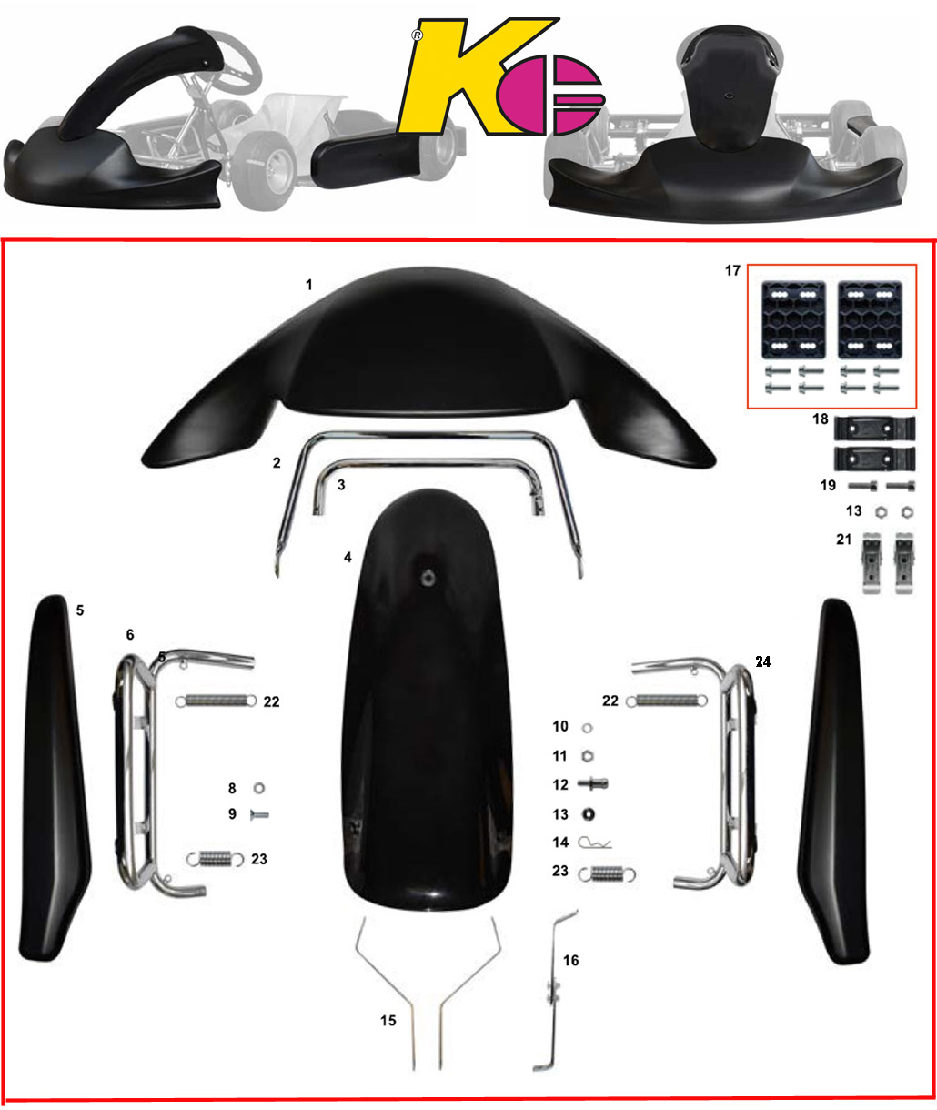 Bodywork Bodywork KG MK20-27 CIK-MINI