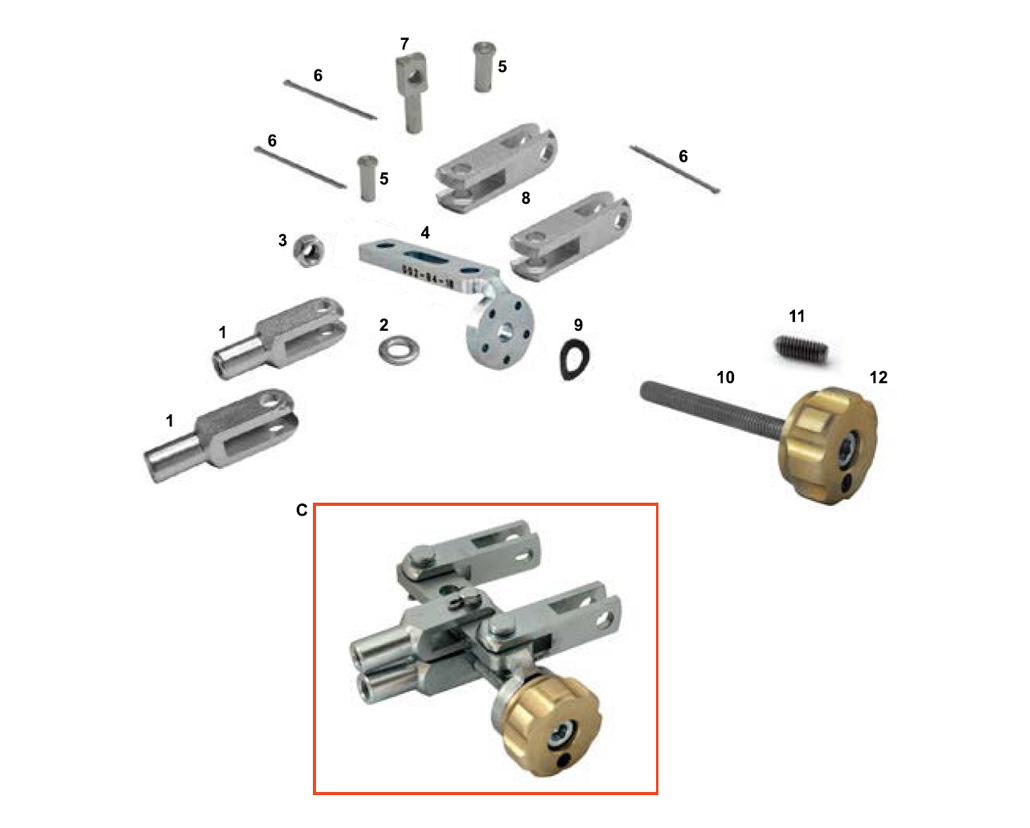 brake systems brake rods,brake distribution CRG model 2020