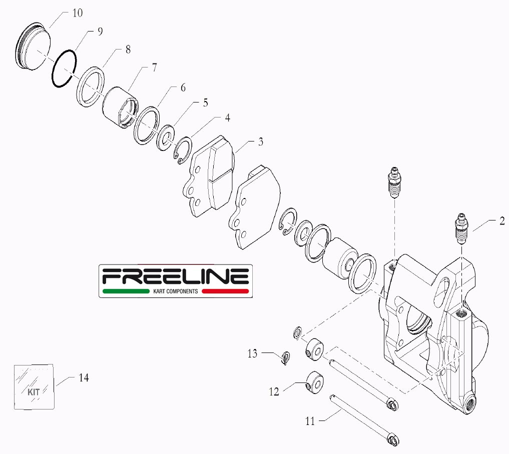 brake systems brake systems FREE-LINE,brake caliper FREE-LINE RR132