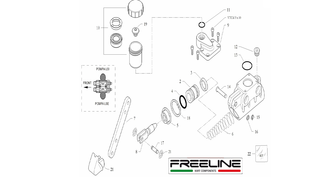 brake systems brake systems FREE-LINE,brake pump FREE-LINE 22SRR