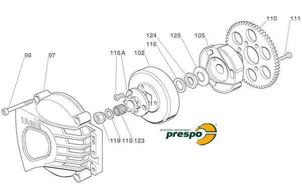 engines IAME spare parts IAME Gazelle,clutch IAME Gazelle