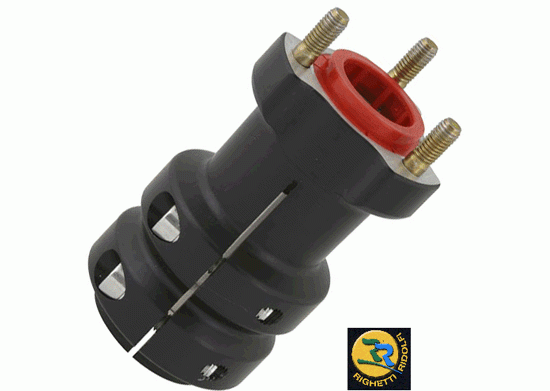 Bild 1 - rear hub 40x115mm   colour: black anodized