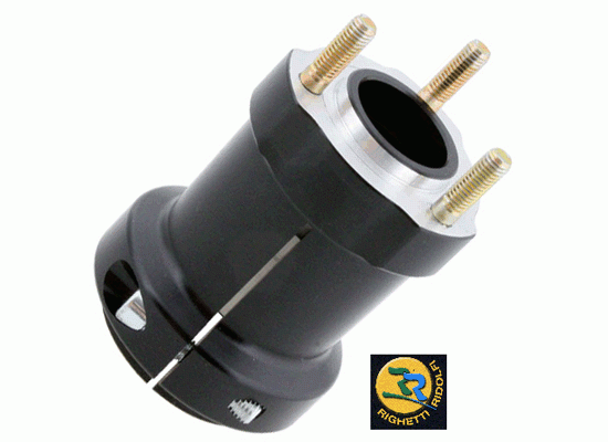 Bild 1 - rear hub 50x95mm   colour: black anodized
