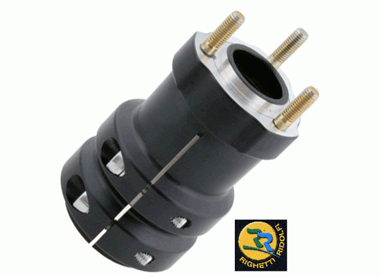 Bild 1 - rear hub 50x115mm   colour: black anodized