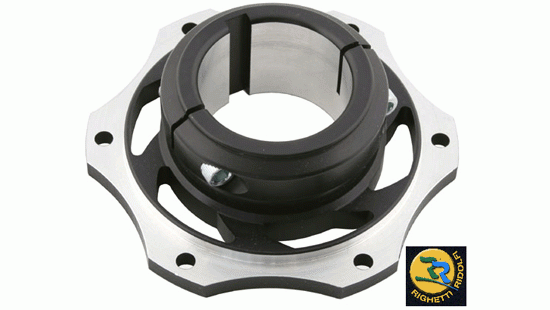 Bild 1 - disk carrier aluminium  ECO-Line  50mm   black anodized