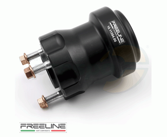 Bild 1 - rear hub FREE-LINE  Aluminium   dimension: 50x90-8A