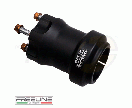 Bild 1 - rear hub FREE-LINE  Aluminium   dimension: 50x100-8A