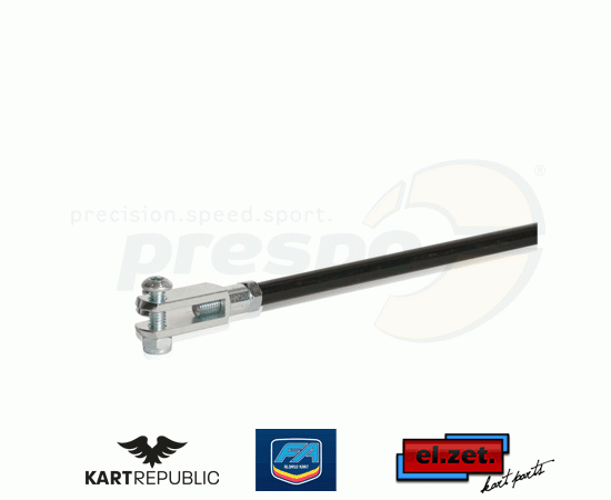 Bild 1 - brake rod complete  KR/FA-KART    model: EL-ZET