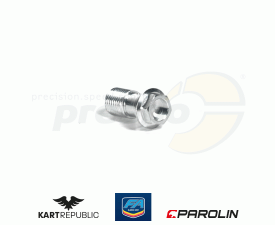 Bild 1 - hole screw for brake pipe KR/FA-KART  system: PAROLIN