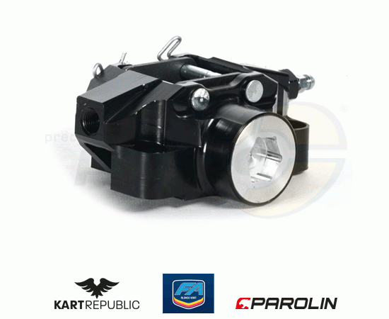 Bild 1 - brake caliper front left  KZ    KR/FA-KART  model: PAROLIN