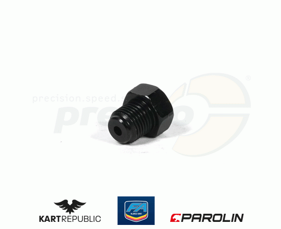 Bild 1 - insert for bleeder screw brake caliper  KR/FA-KART    system: PAROLIN