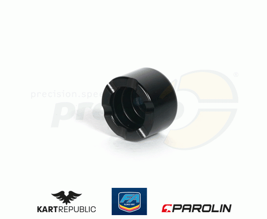 Bild 1 - piston for brake caliper Mini, KZ-front  KR/FA-KART    model: PAROLIN