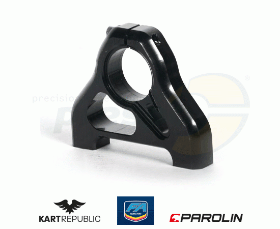 Bild 1 - mounting plate for brake caliper ''KZ'' front-left  KR/FA-KART  model: PAROLIN