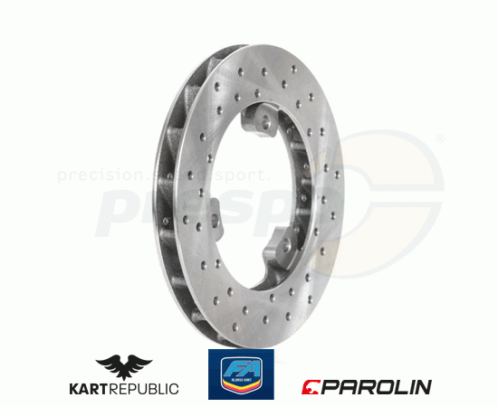 Bild 1 - brake disc rear  ''KZ'' KR/FA-KART  model: PAROLIN