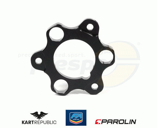 Bild 1 - floating adapter  KR/FA-KART  brake disc  dimension disc: 180x17mm      