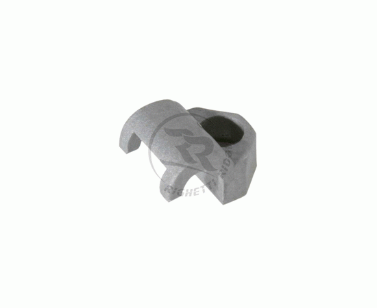 Bild 1 - locking for brake pipe connection  colour: silver