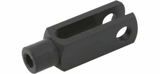 Bild 1 - fork aluminium length: 36mm  colour: black