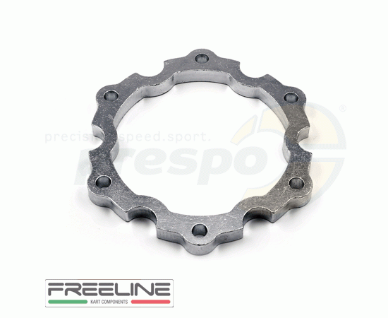 Bild 1 - rear brake disc flange FREE-LINE  