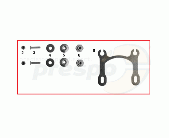 Bild 1 - mounting kit for chain guard CRG 2018  standard
