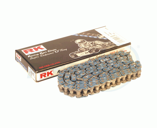 Bild 1 - chain RK 219KR o-ring B/BU   108 links  blue colour