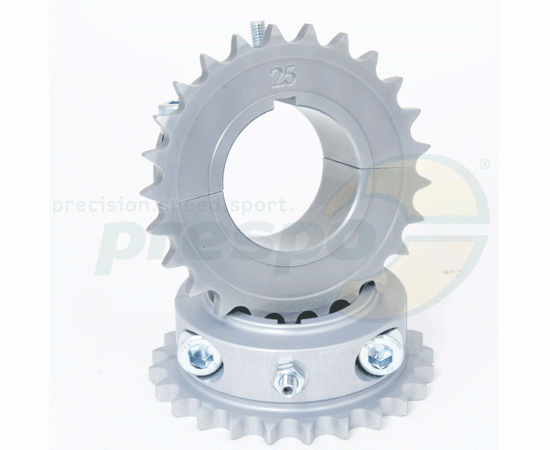 Bild 1 - sprocket aluminium-ergal  type 428   50 mm   teeth: 25