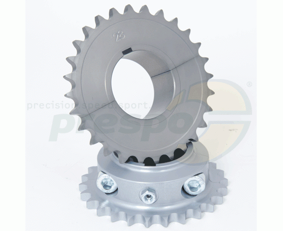 Bild 1 - sprocket aluminium-ergal  type 428   50 mm   teeth: 28