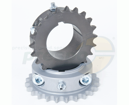Bild 1 - sprocket aluminium-ergal  type 428   50 mm   teeth: 22