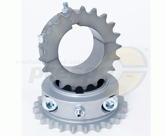 Bild 1 - sprocket aluminium-ergal  type 428   50 mm   teeth: 21