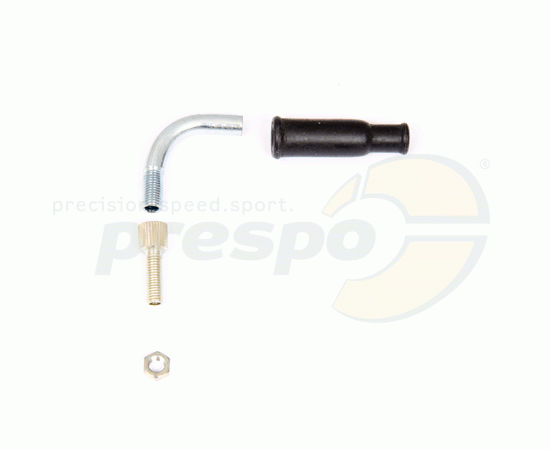 Bild 1 - pic 10-11 bent tube 90 DellOrto  (included adjusting screw)