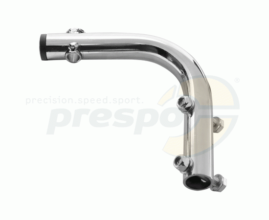 Bild 1 - silencer holder CRG  type: KF complete   colour: black