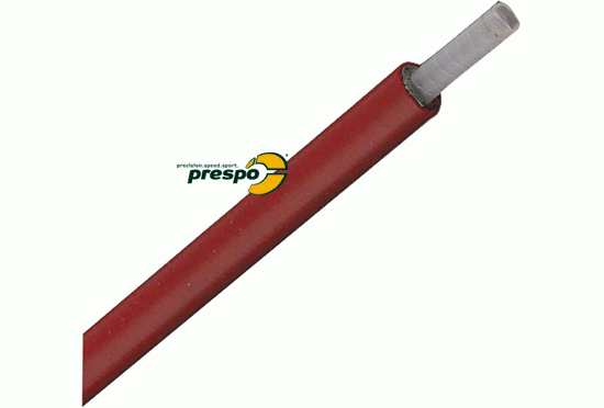 Bild 1 - outer cable for cable  -1,9mm   red colour