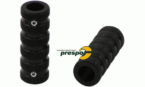 Bild 1 - antiskid aluminium for pedal  black anodized