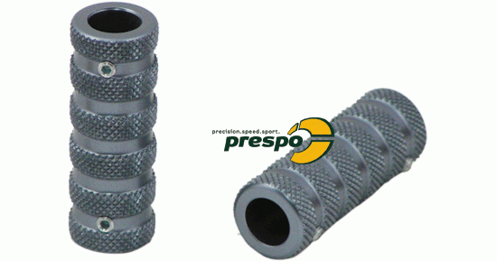 Bild 1 - antiskid aluminium for pedal  titanium anodized
