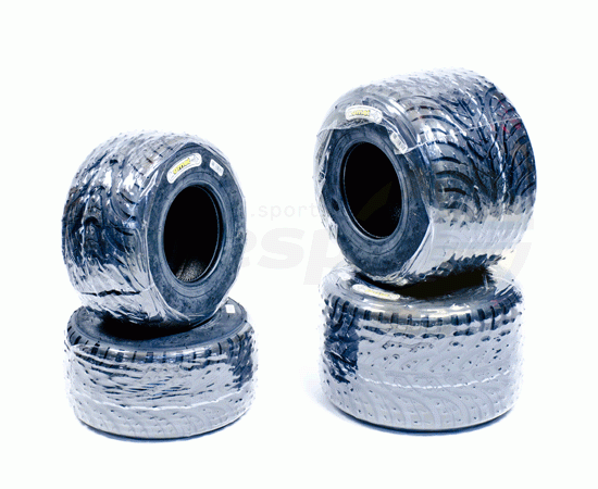 Bild 1 - -set of tires  Komet K1W   dimension: 4.20/6.00-5   (wet)