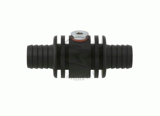 Bild 1 - connect for water temperature probe  black anodized