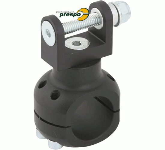 Bild 1 - clamp aluminium 30mm for water pump support  black anodized